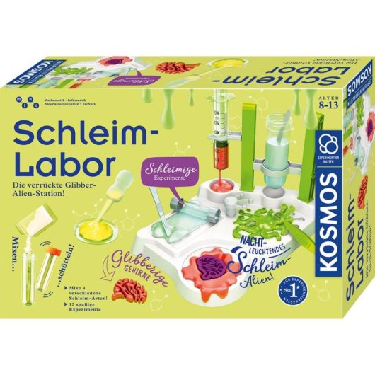 Caisse d'expériences Kosmos Slime Chimie 8-13 ans Multicolore