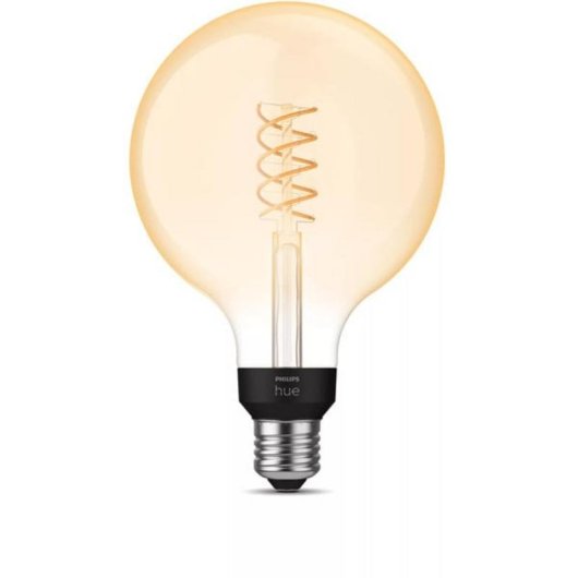 Bombilla Inteligente Philips Hue G125 E27 Filamento Globo Transparente