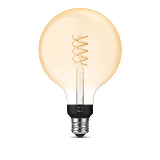 Bombilla Inteligente Philips Hue G125 E27 Filamento Globo Transparente