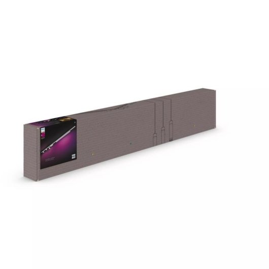 Kit d'éclairage intelligent Philips Hue Perifo pour plafond droit avec 3 spots et 1 barre lumineuse