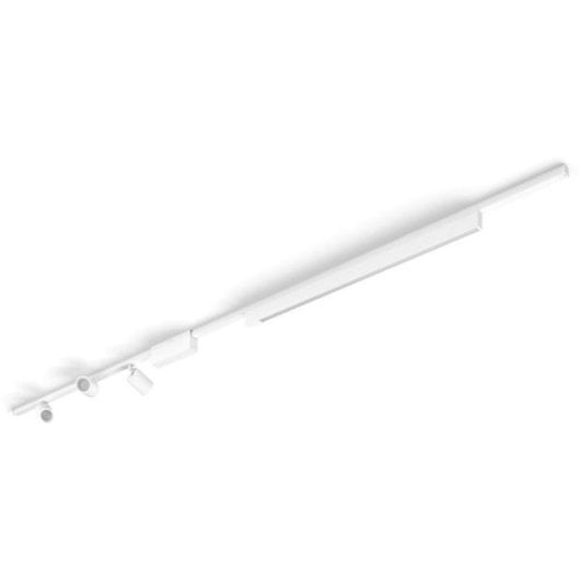 Kit d'éclairage intelligent Philips Hue Perifo pour plafond droit avec 3 spots et 1 barre lumineuse