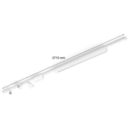 Kit d'éclairage intelligent Philips Hue Perifo pour plafond droit avec 3 spots et 1 barre lumineuse