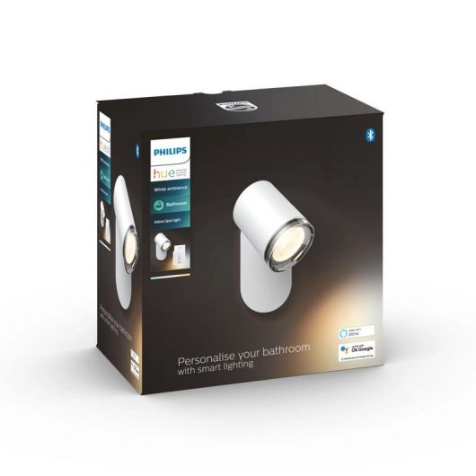 Spot d'éclairage intelligent Philips Hue White Ambiance Adore Bathroom