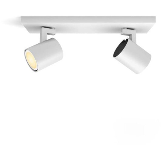 Punto de iluminación inteligente Philips Hue GU10 Bluetooth Blanc LED Métal