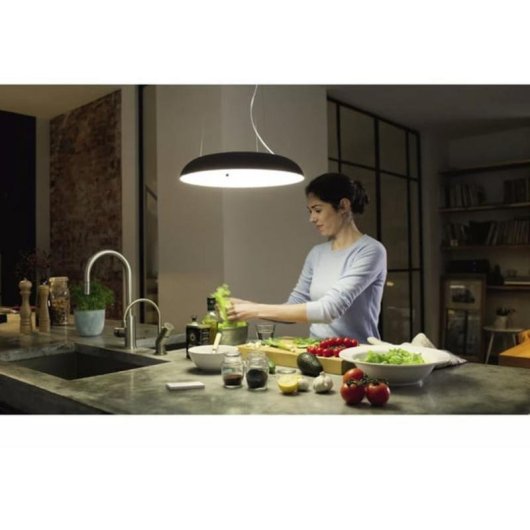 Lampada a sospensione intelligente Philips Hue White Ambiance Amaze nera