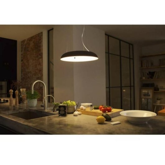 Lampada a sospensione intelligente Philips Hue White Ambiance Amaze nera