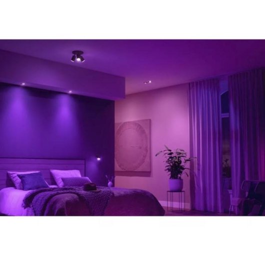 Spot empotrable intelligent Philips Hue White and Color ambiance Pack de 3