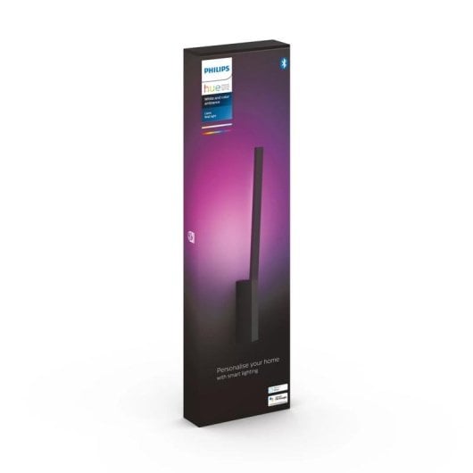 Applique murale intelligente Philips Hue Liane White and Color ambiance design élégant