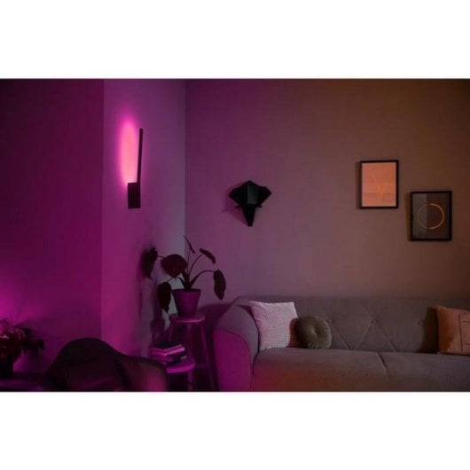 Applique murale intelligente Philips Hue Liane White and Color ambiance design élégant