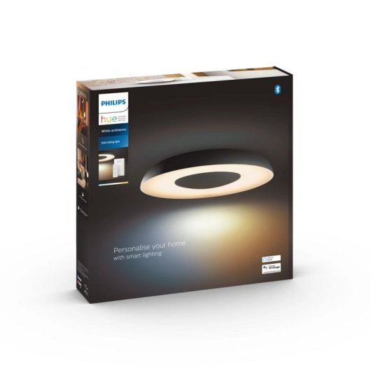 Plafon intelligent Philips Hue White Ambiance Still Noir