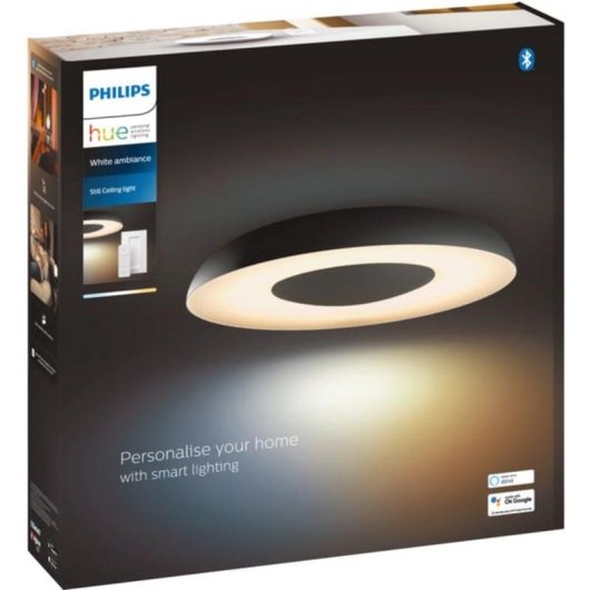 Plafon intelligent Philips Hue White Ambiance Still Noir