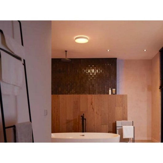 Lampada da soffitto intelligente Philips Hue Devere media bianca