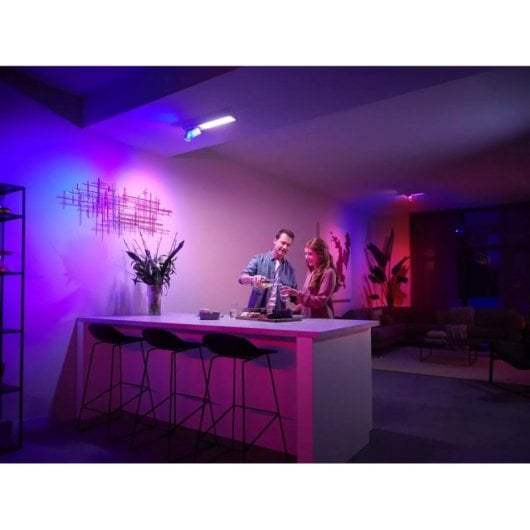 Plafón Inteligente Philips Hue Centris Blanco 2 Focos Bluetooth/Zigbee