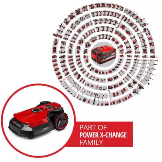 Robot cortacésped Einhell Freelexo 500 Bluetooth Wi-Fi 500 m² 18 cm