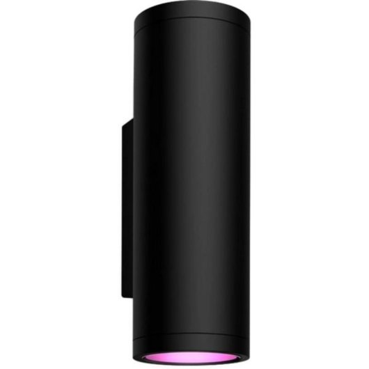 Aplique mural exterior Philips Hue White and Color ambiance Impress Negro Bluetooth/Zigbee IP44