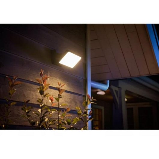 Proyector de exterior inteligente Philips Hue Welcome Bluetooth/Zigbee Negro