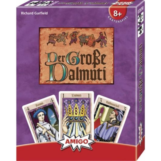 Juego de Cartas Der Große Dalmuti Amigo Estrategia 8 años