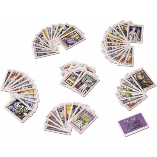 Juego de Cartas Der Große Dalmuti Amigo Estrategia 8 años