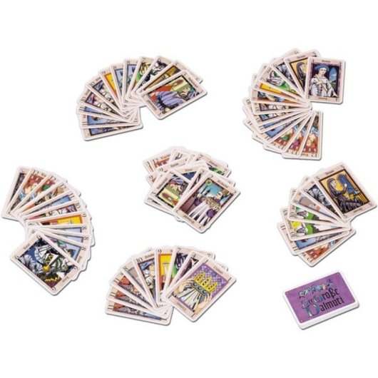 Juego de Cartas Der Große Dalmuti Amigo Estrategia 8 años