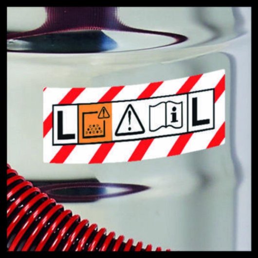 Aspiradora de tambor Einhell TE-VC 2025 SACL 2200W 25L HEPA Seco y húmedo rojo/acero