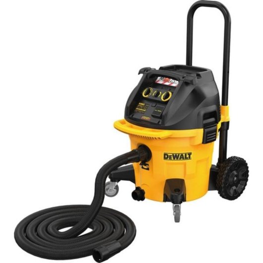 Aspiradora industrial DeWALT DWV905M-QS 1400W 38 L Seco y húmedo Amarillo