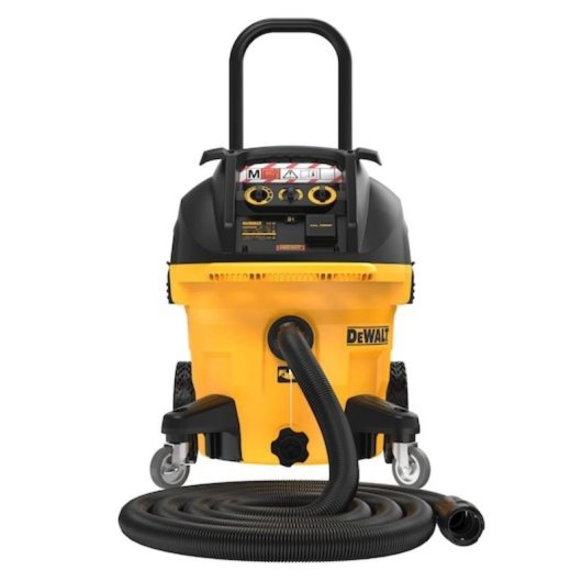 Aspiradora industrial DeWALT DWV905M-QS 1400W 38 L Seco y húmedo Amarillo