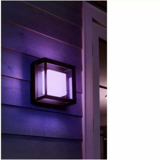 Aplique mural intelligent pour extérieurs Philips Hue White and Color ambiance Econic