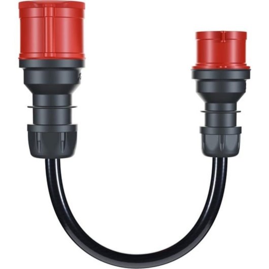 Adaptador go-e Gemini flex 22 kW, 3 peças, Preto