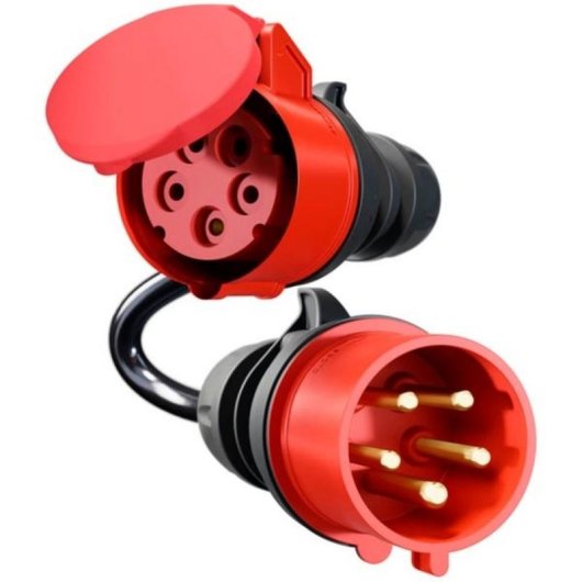 Adaptador go-e Gemini flex 11 kW CEE 16A a CEE 32A trifásico