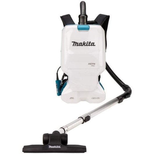 Staubsauger mit Beutel Makita DVC660Z 95W 5,5 L HEPA Schwarz Blau Grau
