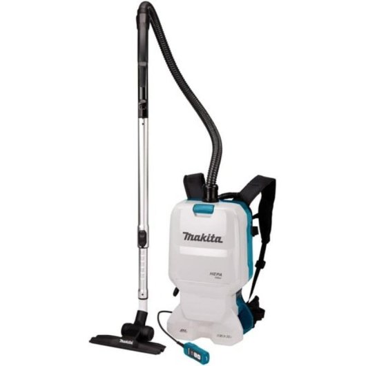 Staubsauger mit Beutel Makita DVC660Z 95W 5,5 L HEPA Schwarz Blau Grau