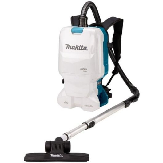 Staubsauger mit Beutel Makita DVC660Z 95W 5,5 L HEPA Schwarz Blau Grau
