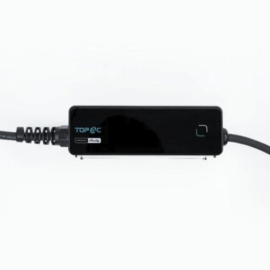 Wallbox Portative Shelly TopAC 11 kW Type 2 16 A 5 m Noir