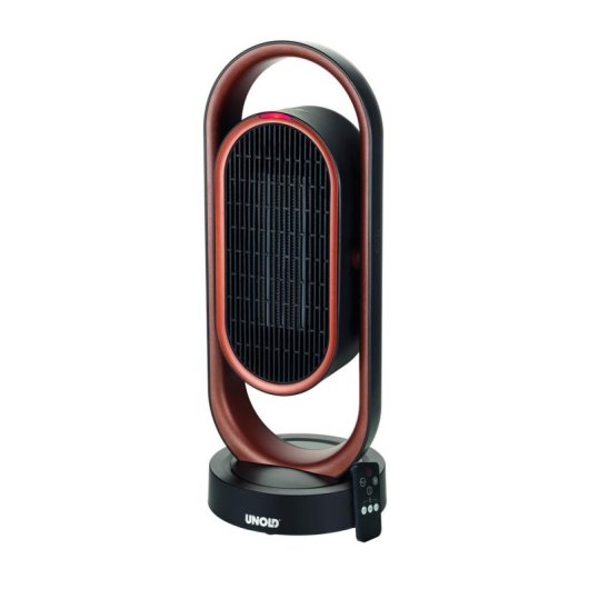 Calefactor termoventilador cerámico Unold 86535 1800 W con mando