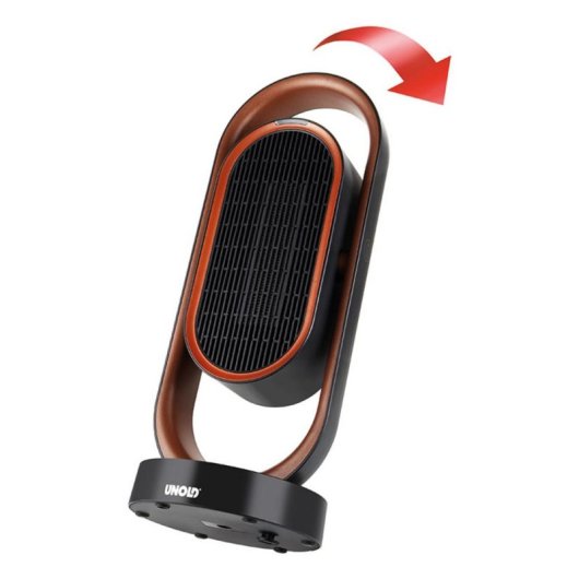 Calefactor termoventilador cerámico Unold 86535 1800 W con mando
