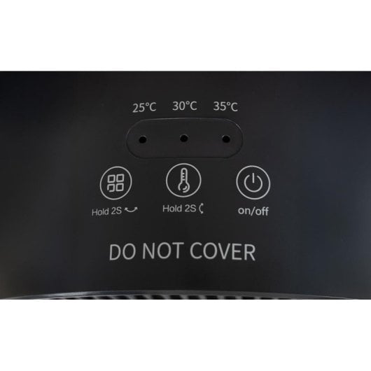 Calefactor termoventilador cerámico Unold 86535 1800 W con mando
