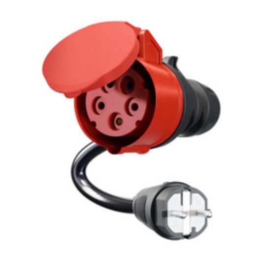 Steckdosenleiste go-e CH-04-30 1 Steckdose 230 V IP55 Kabel 0,3 m Innen