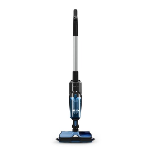 Akku Staubsauger Rowenta X Combo 2in1 215W 60 Minuten Nass- und Trockensauger Schwarz Blau