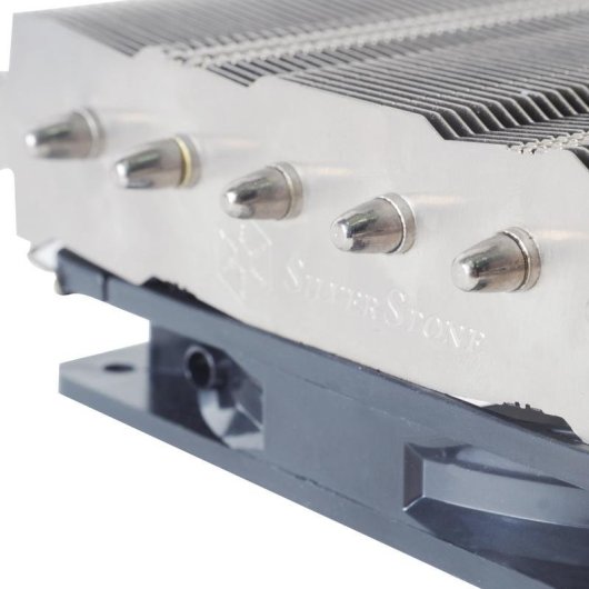 Refrigeración aire SilverStone Socket AM4 AM3 AM2 120 mm NT06-PRO V2 gris