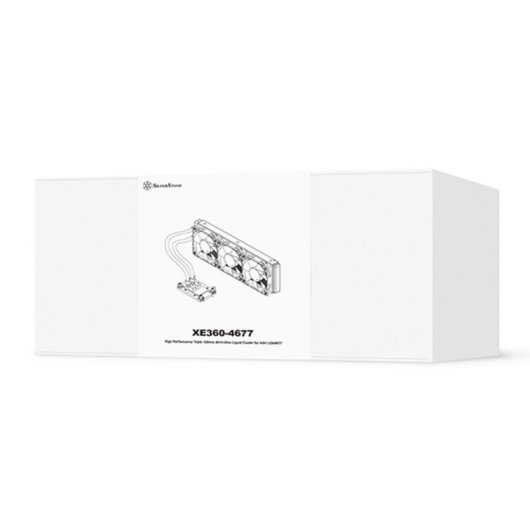 Refrigeración líquida SilverStone SST-XE360-4677 360mm 3 ventiladores Negro