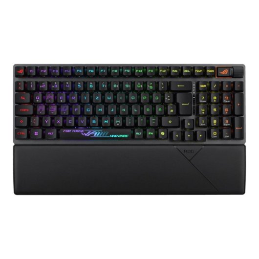 Tastiera ASUS ROG Strix Scope II 96 RX ottica wireless e cablata RGB nera