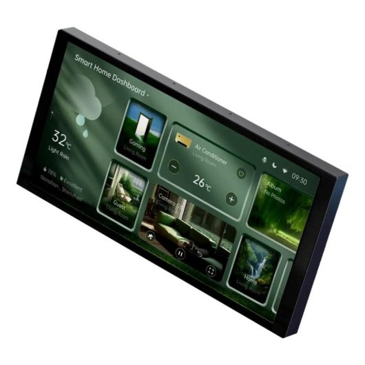 Hub Aqara 2 relè 6 wireless Zigbee 3.0 modello S1 Plus touchscreen