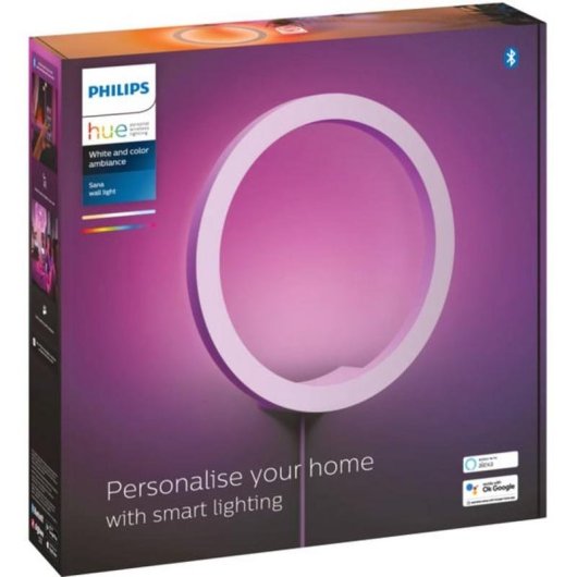Applicazione murale intelligente Philips Hue White and Color ambiance Sana