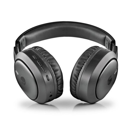 Auriculares NGS Artica Tempest inalámbricos Bluetooth con micrófono y plegables negros