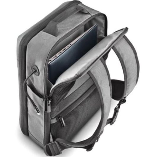 Mochila Expansible NGS Monray Sacks Horizon para Portátiles hasta 14" Impermeable Gris