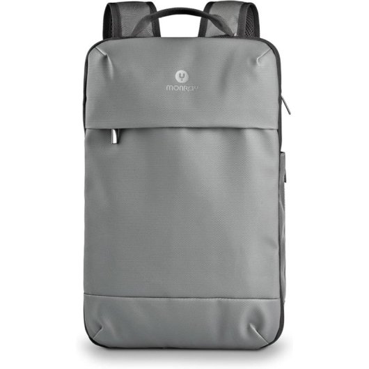Mochila Expansible NGS Monray Sacks Horizon para Portátiles hasta 14" Impermeable Gris