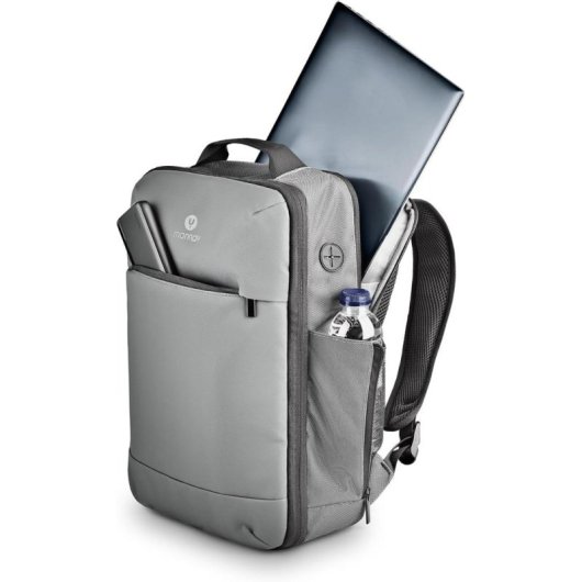 Mochila Expansible NGS Monray Sacks Horizon para Portátiles hasta 14" Impermeable Gris