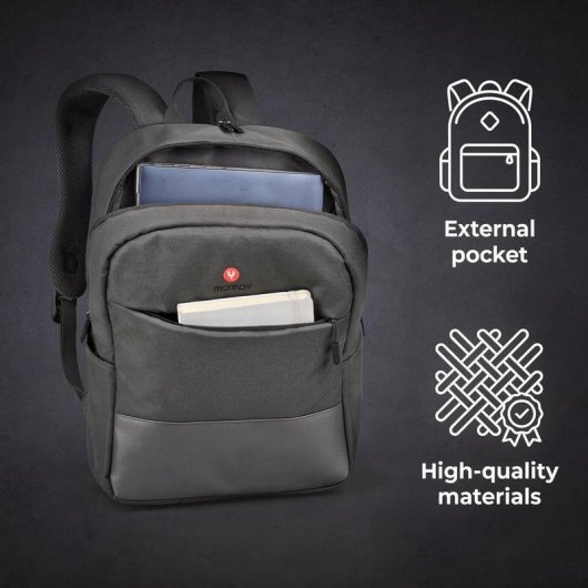 Mochila NGS Monray Sacks Venture para Portátiles hasta 15.6" Negra