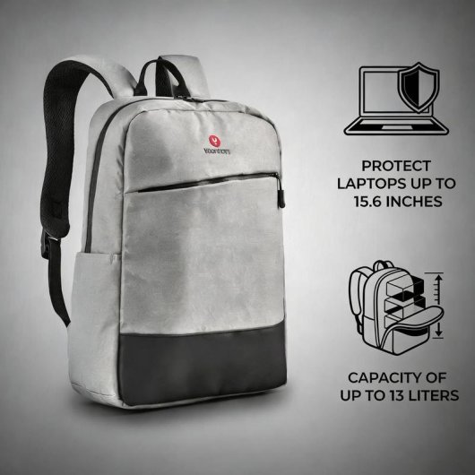 Mochila NGS Monray Sacks Venture para Portátiles hasta 15.6" Gris