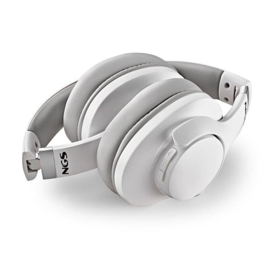 NGS Artica Storm Bluetooth 5.4 kabellose Over-Ear Kopfhörer ANC faltbar weiß